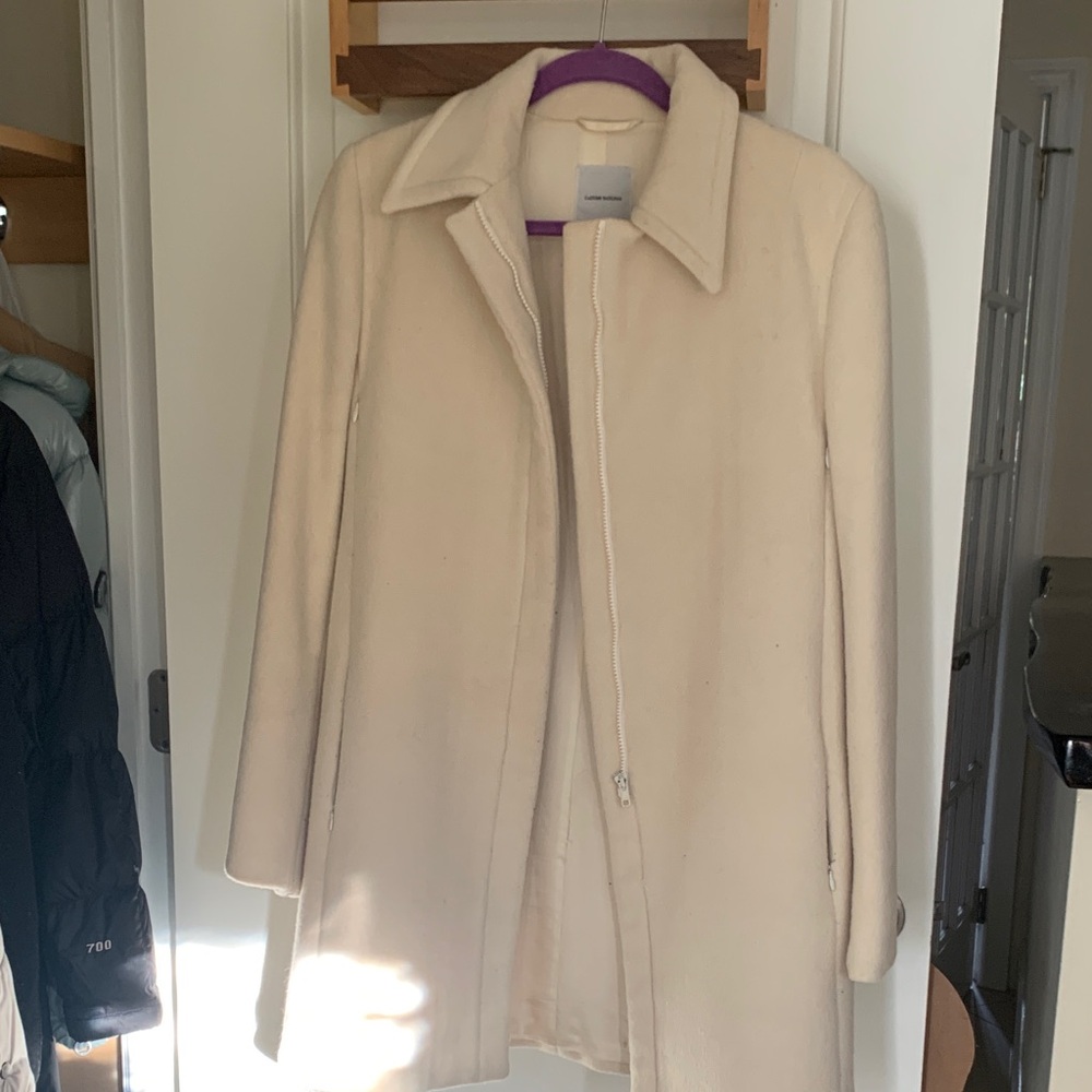Costume National Elegant Beige Coat Vintage